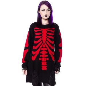 ISO!! Killstar Ribcage / Skeleton Knit Sweater